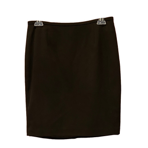 Calvin Klein Classic Black Pencil Skirt Size Medium